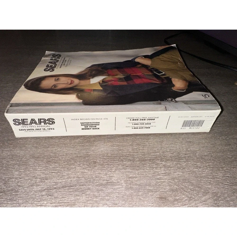 Vintage 1993 Sears Fall Winter Catalog ~ Gameboy NES 90s Nostalgia 1,642 Pages!